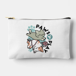 Pooten en Spelen – Schattige Kat Illustratie Etui