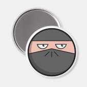 Pootie! - Ninjahead Magnet (Voorkant / Achterkant)