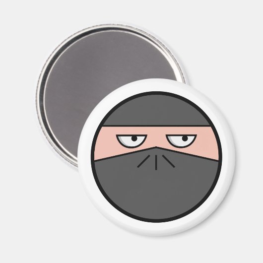 Pootie! - Ninjahead Magnet (Voorkant / Achterkant)