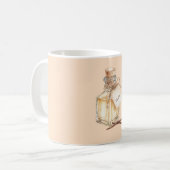 Pootje vanille koffiemok (Voorkant links)