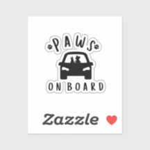 Pootjes aan boord van Schattigee Pet Lover Car