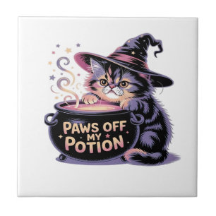 Pootjes Af Van Mijn Toverdrank, Kawaii Halloween H Tegeltje