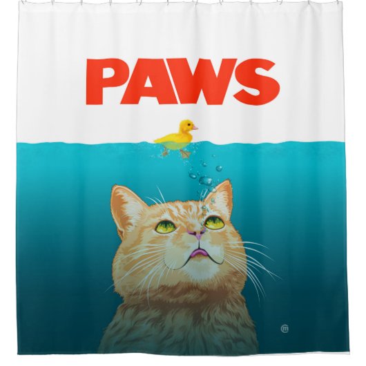 Pootjes! Douchegordijn (Voorkant)