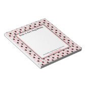 Pootjes en Botten Hondenoppas Hondentrimmer Notitieblok (Schuin)