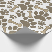 Pootjes en Botten stijl afdrukken Cadeaupapier (Hoek)