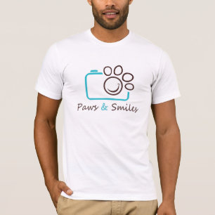 Pootjes en glimlachen t-shirt