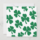 Pootjes en klauwen St. Patrick's Day Leprechaun Ca Feestdagenkaart (Achterkant)