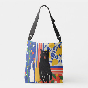 Pootjes en patronen crossbody tas