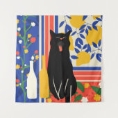 Pootjes en patronen wandkleed (Voorkant)