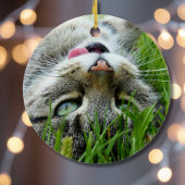 Pootjes in onze harten Foto Huisdier Memorial, Cus Keramisch Ornament