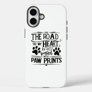 Pootjes leiden naar huis iPhone 16 plus hoesje