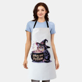 Pootjes van mijn drankje, Kawaii Halloween Witch C Schort (Gedragen)