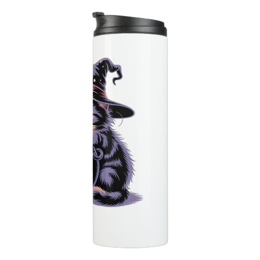 Pootjes van mijn drankje, Kawaii Halloween Witch C Thermosbeker (Geroteerd rechts)