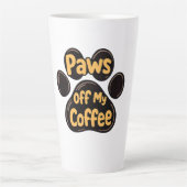 Pootjes van mijn koffie latte mok (Voorkant)