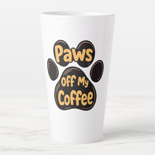 Pootjes van mijn koffie latte mok (Voorkant)