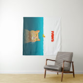 Pootjes! Wandkleed (In Situ (horizontaal))