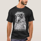 Pootoo Bird Problems T-shirt (Voorkant)