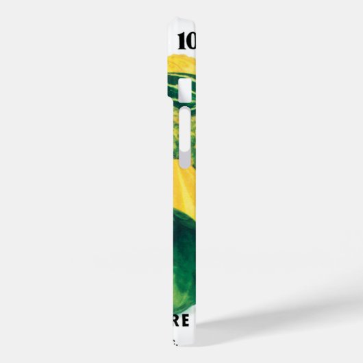 pootpastekunst, gemengde golfslag Case-Mate iPhone case (Achterkant / Links)