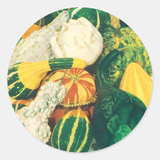 pootpastekunst, gemengde golfslag ronde sticker (Voorkant)