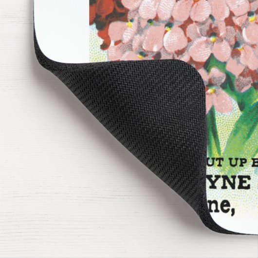  pootpastekunst, tuinbouwers muismat (Hoek)