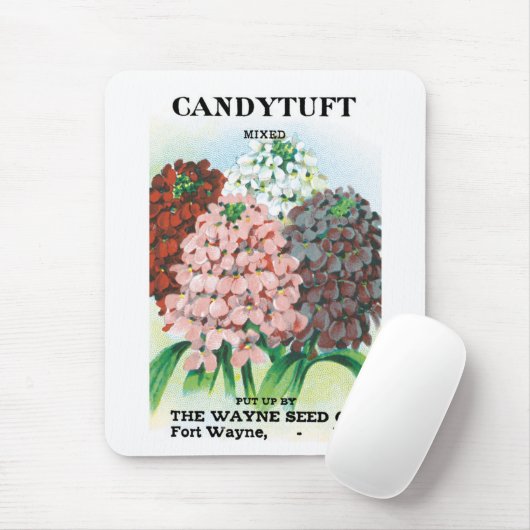  pootpastekunst, tuinbouwers muismat (Met muis)