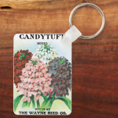  pootpastekunst, tuinbouwers sleutelhanger (Achterkant)