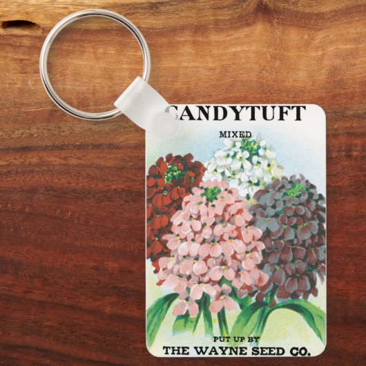  pootpastekunst, tuinbouwers sleutelhanger (Voorkant)