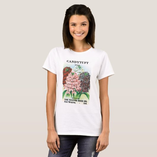  pootpastekunst, tuinbouwers t-shirt (Voorkant volledig)