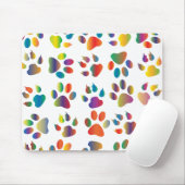 pootpatroon muismat (Met muis)