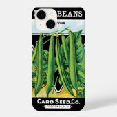 pootverpakkingslabeling kunst, Struik boon Veggie Case-Mate iPhone Case (Achterkant)