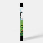  pootverpakkingslabeling kunst, Struik boon Veggie Case-Mate iPhone Case (Achterkant / Links)