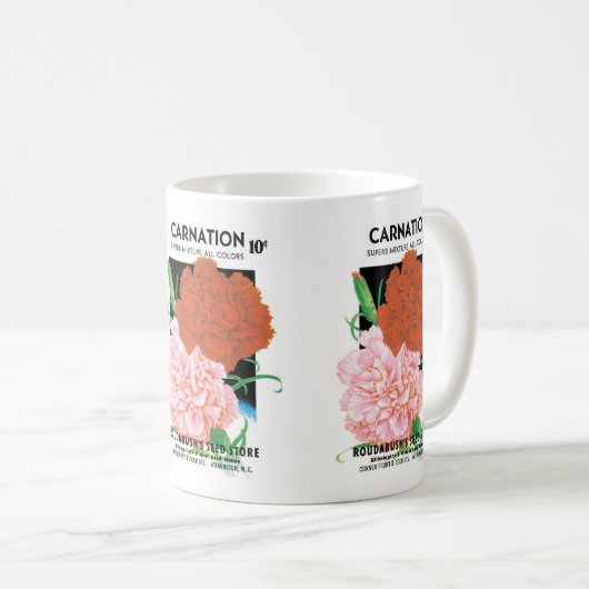  pootverpakkingslabelkunst, volkbloemen koffiemok (Voorkant rechts)