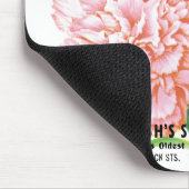  pootverpakkingslabelkunst, volkbloemen muismat (Hoek)