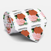  pootverpakkingslabelkunst, volkbloemen stropdas (Opgerold)