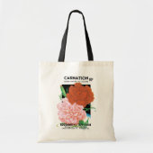 pootverpakkingslabelkunst, volkbloemen tote bag (Voorkant)