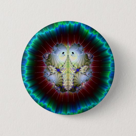 Poovoot Bug Ronde Button 5,7 Cm (Voorkant)