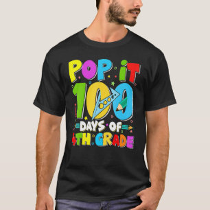 Pop 100 dagen van de studenten van de vierde klas t-shirt