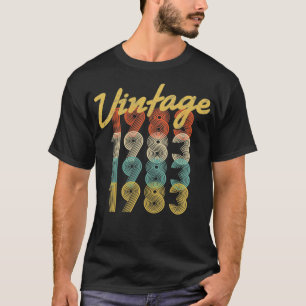  Pop 1983 Retro, geboren in 1983 39 jaar oud 39 to T-shirt