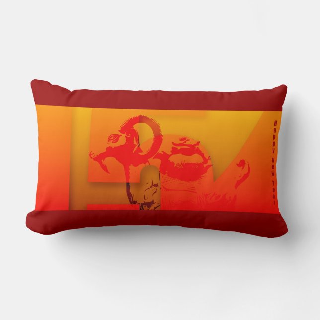 Pop 2015 Ram Schapen Geit Jaar - Kussen (Voorkant)