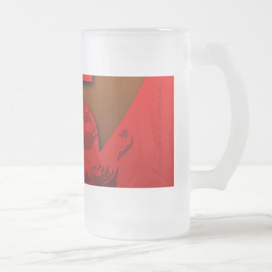 Pop 2015 Ram Sheep Goat Year - Frosted Glass Mok (Rechts)