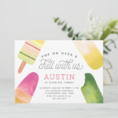 Pop aan over en koel | Populaire kinderen Birthday Kaart (Staand voorkant)