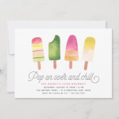 Pop aan over en koel | Populaire kinderen Birthday Kaart (Voorkant)