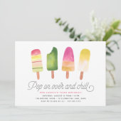 Pop aan over en koel | Populaire kinderen Birthday Kaart (Staand voorkant)