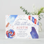 Pop aan over en koel | Populaire kinderen Birthday Kaart (Staand voorkant)