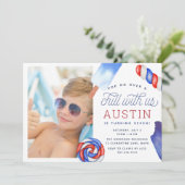 Pop aan over en koel | Populaire kinderen Birthday Kaart (Staand voorkant)