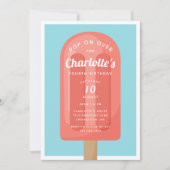 Pop aan over | Popsikel-zomerkinderen Birthday Kaart (Voorkant)