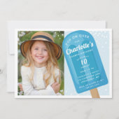 Pop aan over | Popsikel-zomerkinderen Birthday Kaart (Voorkant)