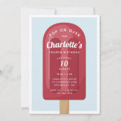 Pop aan over | Popsikel-zomerkinderen Birthday Kaart (Voorkant)