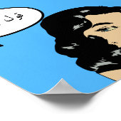 Pop Aangepaste قولوال هلSay Poster (Hoek)