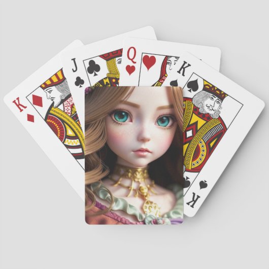 Pop Alicia: Pokerkaarten (Achterkant)